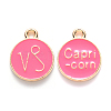 Alloy Enamel Pendants ENAM-S124-01A-03E-1