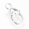 Alloy Lobster Claw Clasps KK-S302-02-1