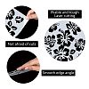PET Plastic Drawing Painting Stencils Templates DIY-WH0244-068-3