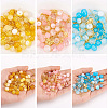 3 Sets 3 Styles DIY Lampwork Beads & Alloy Pendant & Link & Bead Caps Jewelry Findings Kits DIY-TA0011-60-1