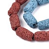Natural Lava Rock Beads Strands G-N257-14A-01-4