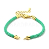 Nylon Cords Bracelet Makings Fit for Connector Charms AJEW-P116-02G-2