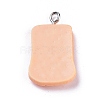 Bread Theme Resin Pendants RESI-K009-13P-7