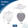 200Pcs Mirror Effect Acrylic Sew on Rhinestone DIY-PH0021-95A-2