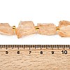 Raw Rough Natural Quartz Crystal Beads Strands G-Z131-J01-08-5