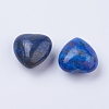 Natural Lapis Lazuli Heart Love Stones DJEW-P009-01A-2