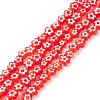 Handmade Millefiori Glass Bead Strands LS-LAMP-J035-4mm-67-1