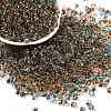 6/0 Spray Paint Fringe Glass Seed Beads SEED-H003-11G-1