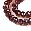 Electroplate Glass Beads Strands EGLA-A034-T8mm-A36-3
