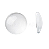 Transparent Glass Cabochons X-GGLA-R026-15mm-1