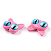 Spray Painted Alloy Beads PALLOY-K001-19C-3