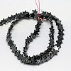 Electroplate Non-magnetic Synthetic Hematite Beads Strands G-J173-4x4mm-05-2