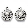 Tibetan Style Alloy Pendants TIBE-N006-43AS-LF-1