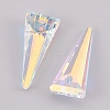 K9 Glass Rhinestone Pendants GLAA-K034-J05-A-2