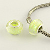 Drawbench Resin European Large Hole Beads DACR-S011-05-1