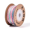 30M Segment Dyed Macrame Cotton Cord OCOR-T018-01G-2