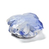 Synthetic Shell Dyed Carved Flower Connector Charms SHEL-D081-01C-3