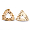 Handmade Reed Cane/Rattan Woven Linking Rings WOVE-T005-15A-2