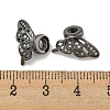 Brass Cubic Zirconia Beads KKB-L215-023B-3