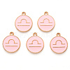 Alloy Enamel Pendants LS-ENAM-S124-01A-09K-2