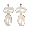 Natural Shell Big Pendants SSHEL-B003-01P-01-1