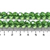 Electroplate Transparent Glass Beads Strands LS-EGLA-A035-T8mm-A11-4