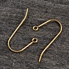 Real 18K Gold Plated Sterling Silver Earring Hooks H400-G-1