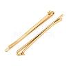 304 Stainless Steel Hair Bobby Pins Findings STAS-F329-02B-G-2