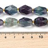 Natural Fluorite Beads Strands G-P541-A01-04-4