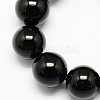 Natural Obsidian Bead Strands G-R173-14mm-02-1