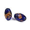 Opaque Handmade Lampwork Beads BLOW-D006-05B-3