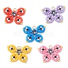 Seed Beads Beaded Charms PALLOY-MZ00320-1