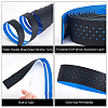 GOMAKERER 2 Sets 2 Colors Adhesive PU Leather Non-slip Bike Handlebar Tapes FIND-GO0001-21-3