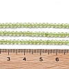 Natural Peridot Beads Strands X-G-B107-A06-01A-4