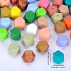 Hexagonal Silicone Beads SI-JX0020A-71-2