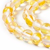 Synthetic Moonstone Beads Strands G-E573-02A-16-3