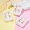 Star Glass Ear Fake Plugs EJEW-H105-23G-B-2