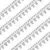 1Yard Alloy Rhinestone Chains AJEW-WH0561-54-1