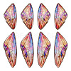 Transparent Resin Wing Pendants Set RESI-TAC0021-01D-1