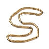 Non-magnetic Synthetic Hematite Beads Strands G-K011-4x1mm-07-3