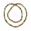 Electroplated Synthetic Non-magnetic Hematite Beads Strands X-G-A234-G03-01G-2