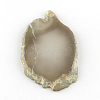 Dyed Mixed Shape Natural Agate Gemstone Big Pendants G-R300-05-2