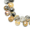 Natural Crazy Agate Gemstone Beads Strands X-G-T006-10-1