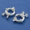 304 Stainless Steel Spring Ring Clasps STAS-G190-17S-2