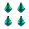 4Pcs Glass Pendants GLAA-TA0004-30-1