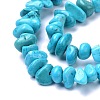 Natural Magnesite Beads Strands TURQ-P001-02A-02-3