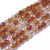 Natural Agate Beads Strands G-F596-35-4mm-1