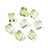 Baking Paint Transparent Glass Beads DGLA-N005-01A-06-2