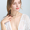 4Pcs 4 Style 925 Sterling Silver Box Chain Extender STER-BBC0007-17G-6