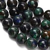 Natural Azurite Beads Strands G-Z110-C05-10mm-4